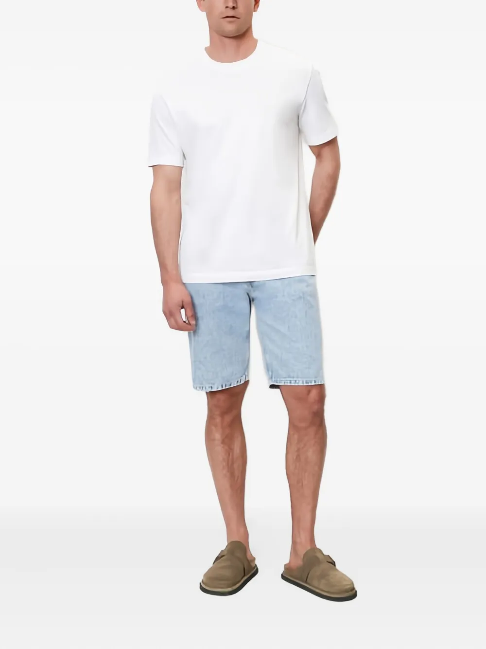 Marc O'Polo distressed denim shorts | Denim Shorts | Image 2