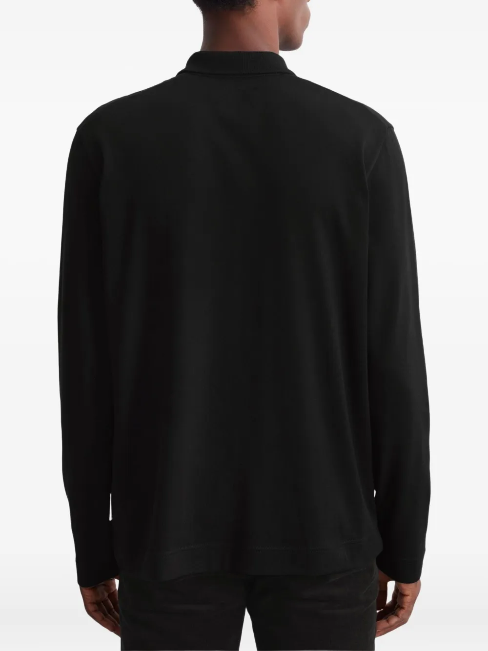 Marc O'Polo Poloshirt met rits Zwart