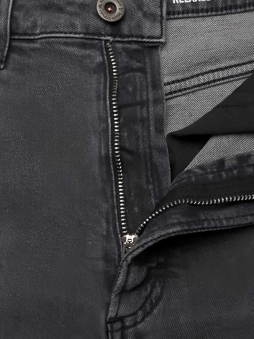 Marc O'Polo Jeans met logopatch Grijs