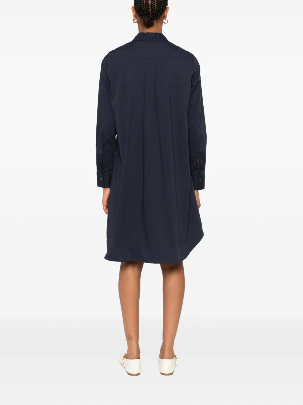 Marc O'Polo Button-down blousejurk Blauw