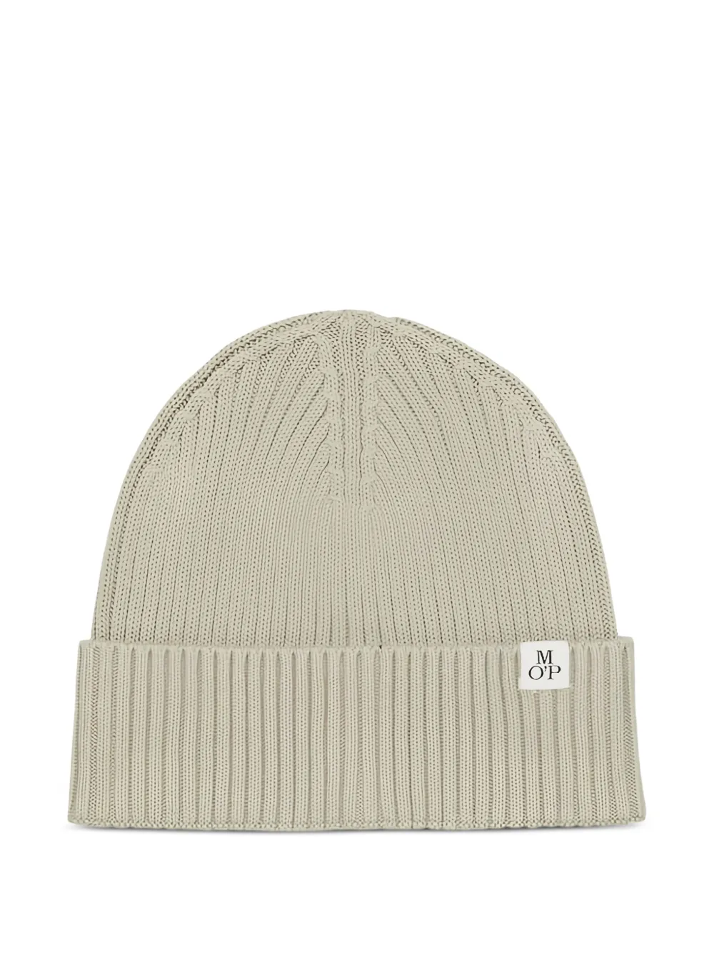 Marc O'polo Gerippte Beanie In Gray