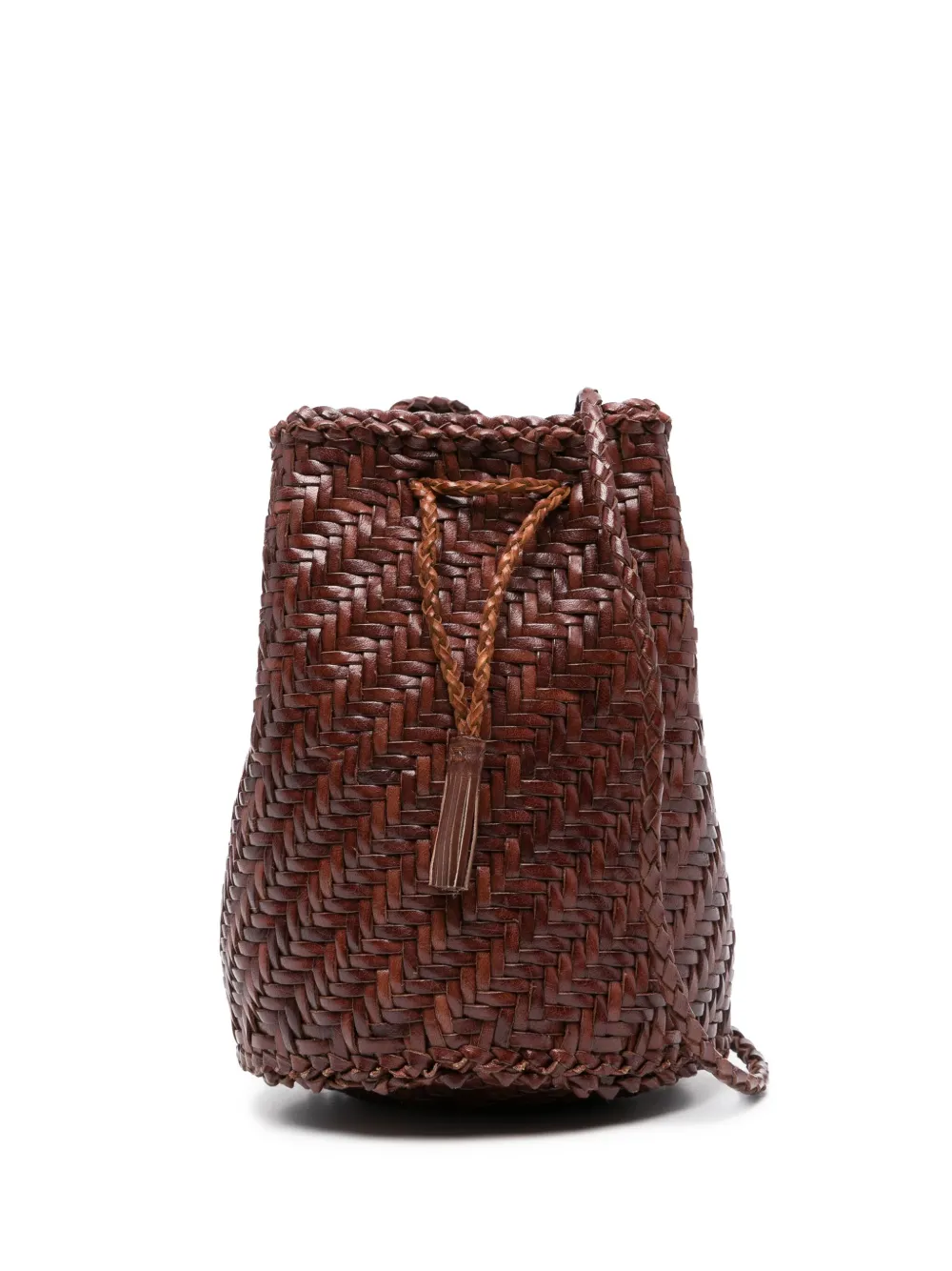 DRAGON DIFFUSION Pompom Double Jump bucket bag | Brown | Image 1
