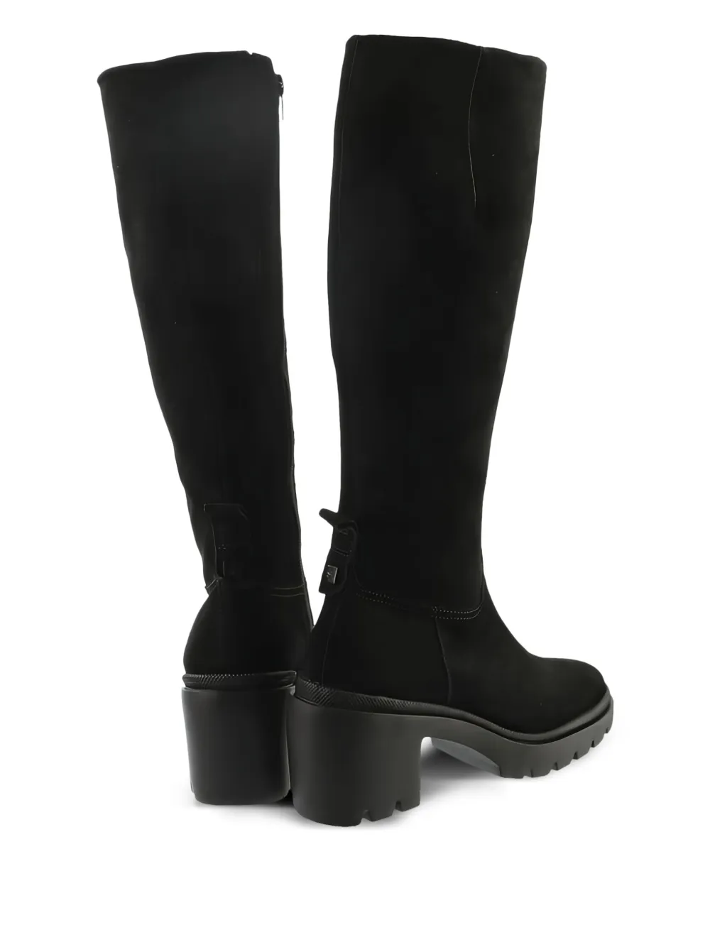 Hogl Juna chunky-heeled knee-high boots Black