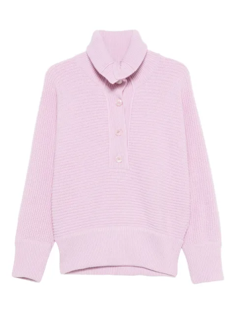 Magda Butrym high-neck button-placket jumper