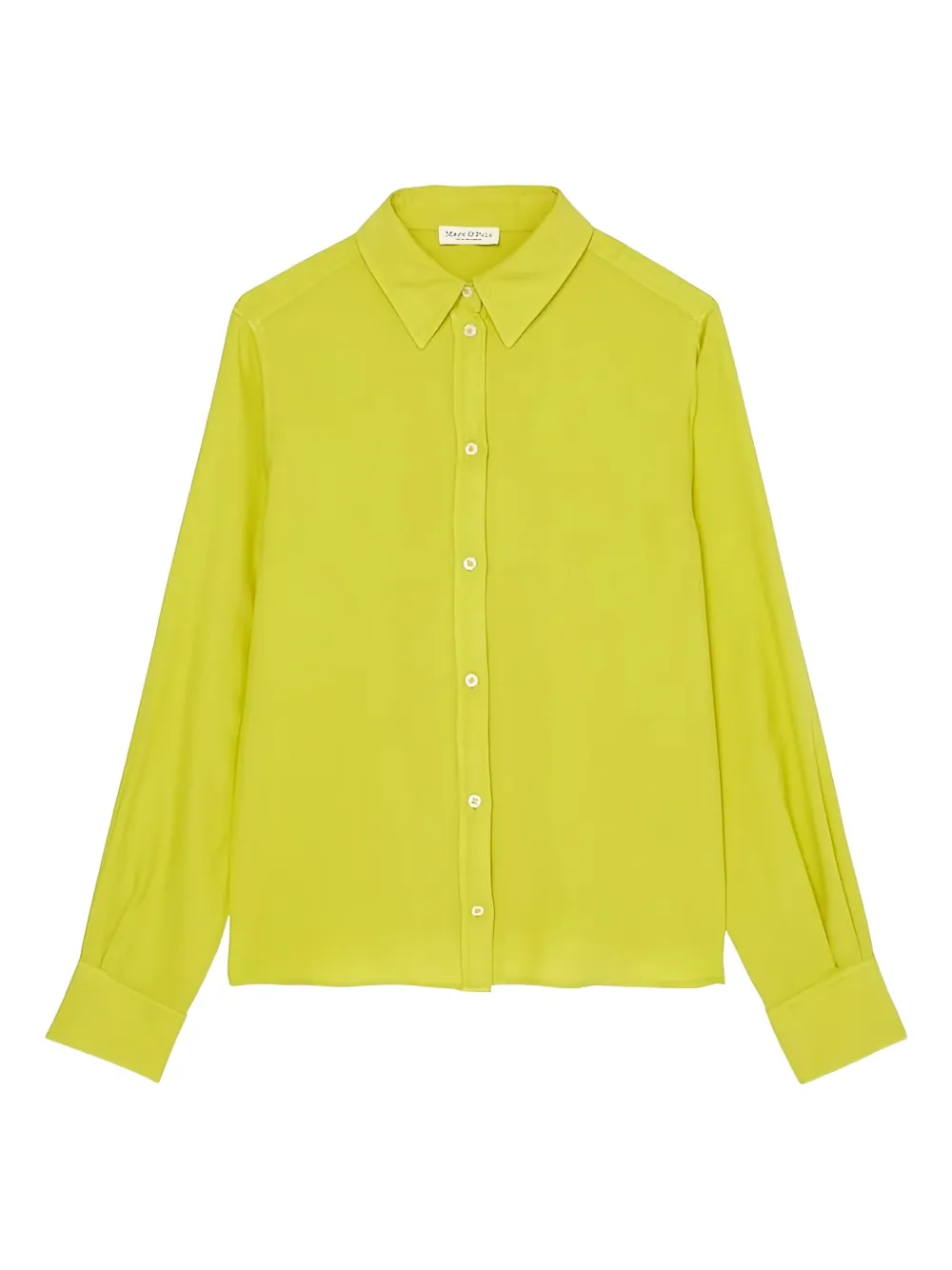 Marc O'Polo long-sleeve button-up shirt | Green | Image 1