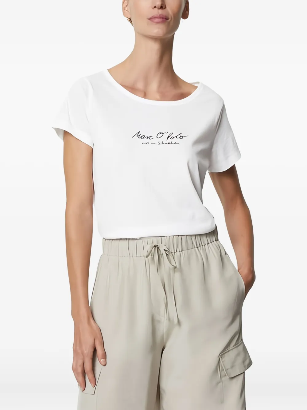 Marc O'Polo logo-print T-shirt | T-Shirts & Jersey Shirts | Image 2