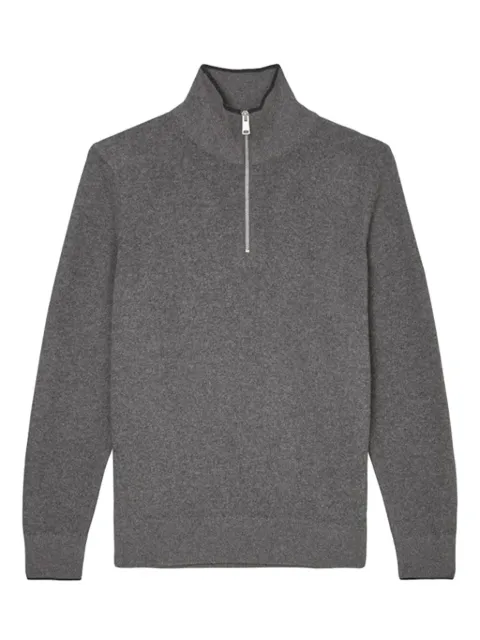 Marc O'Polo zip-up mock-neck sweater