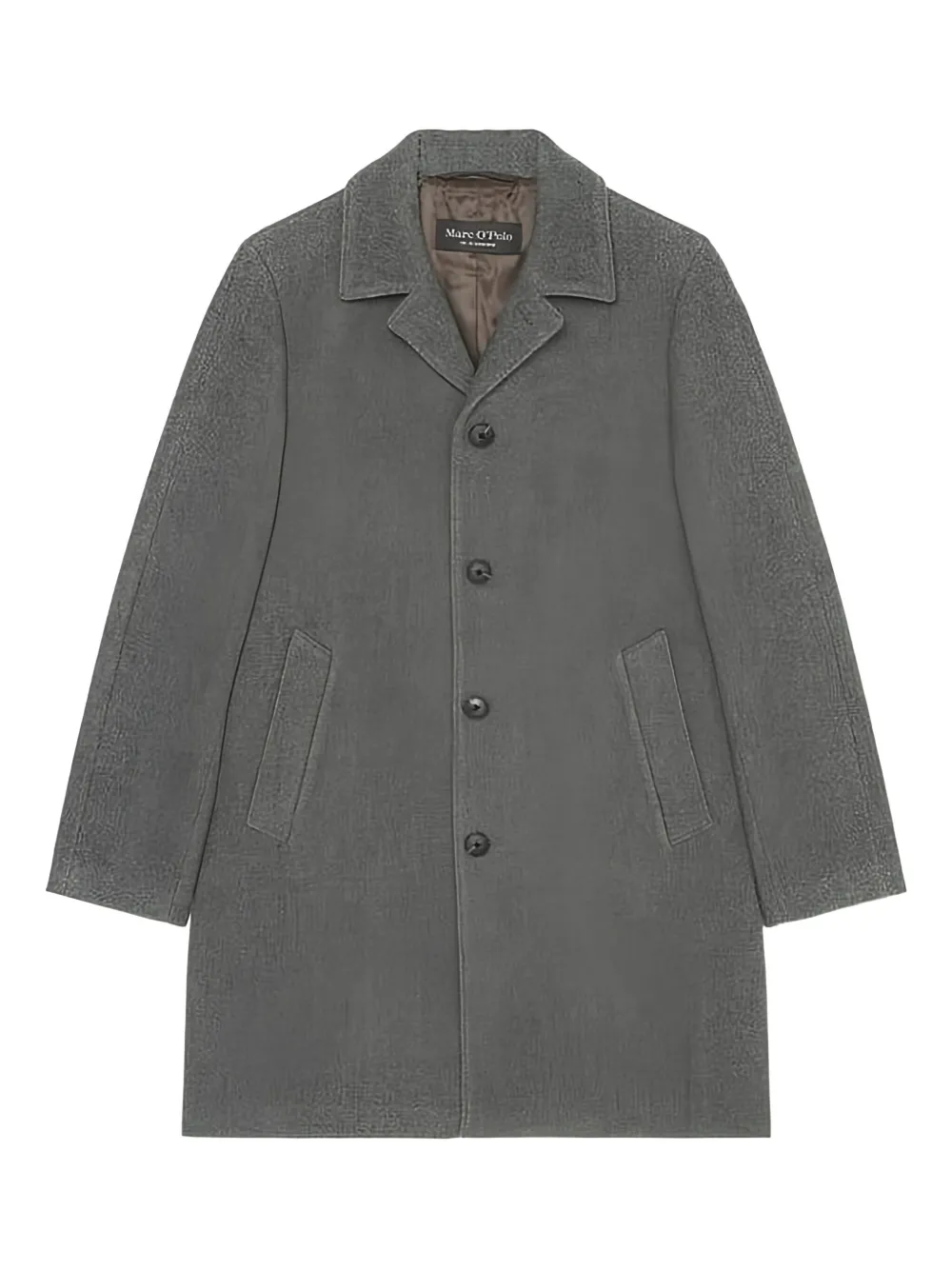 Marc O'Polo button-up coat | Grey | Image 1