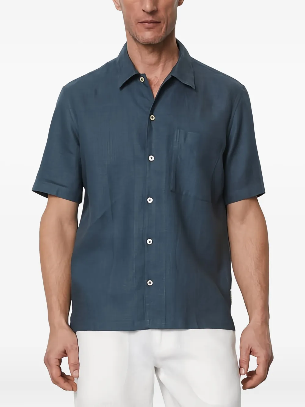 Marc O'Polo short-sleeve button-up shirt | Image 2