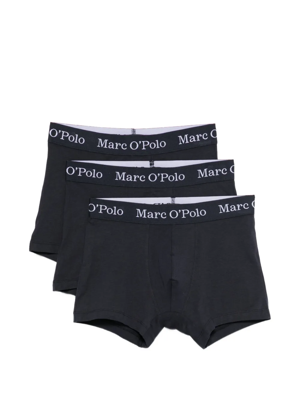 Marc O'Polo logo-detail boxers (set of three) - Blu