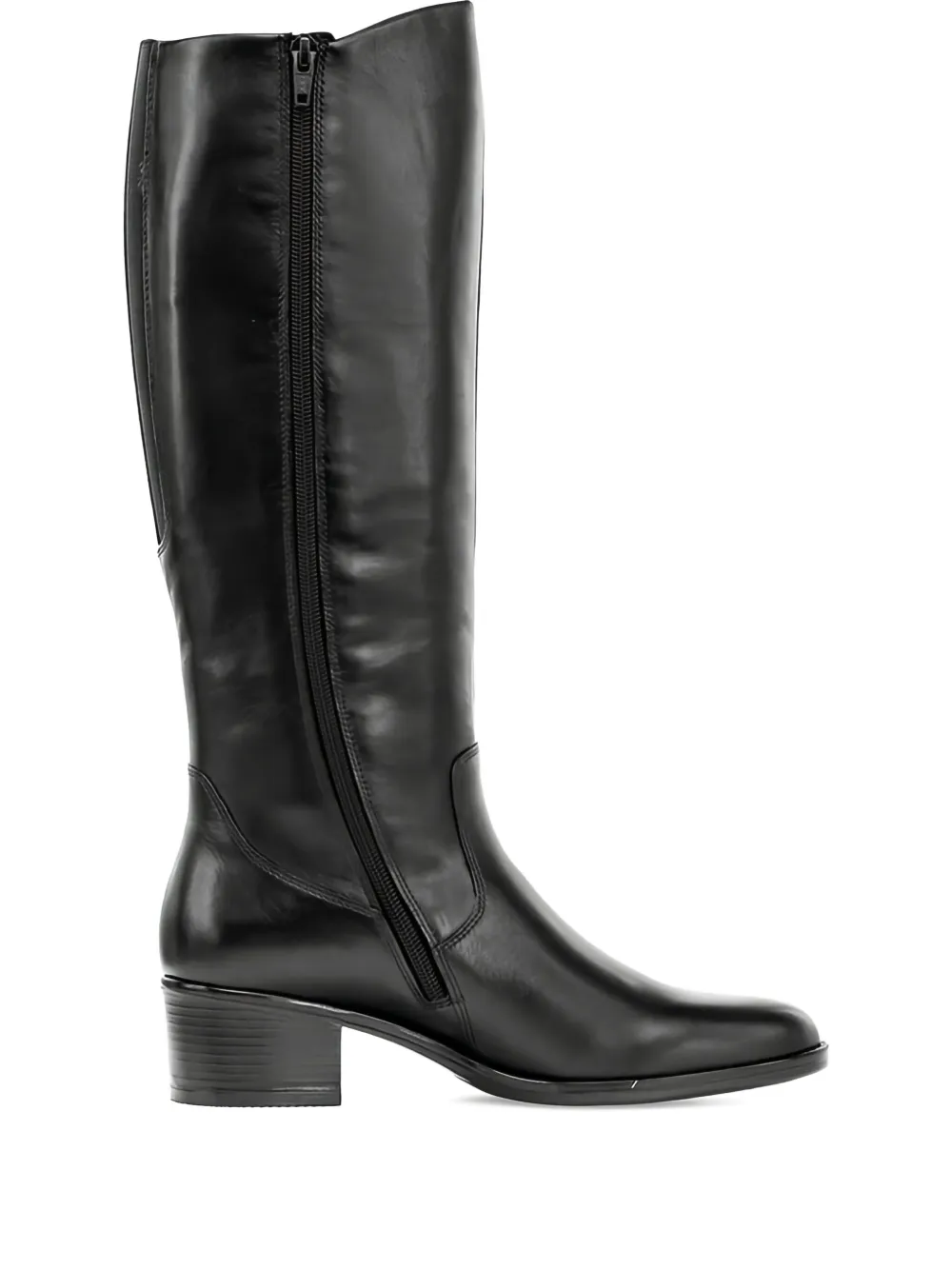 GABOR 50mm Isla leather boots - ブラック GABOR 50mm Isla leather boots - ブラック