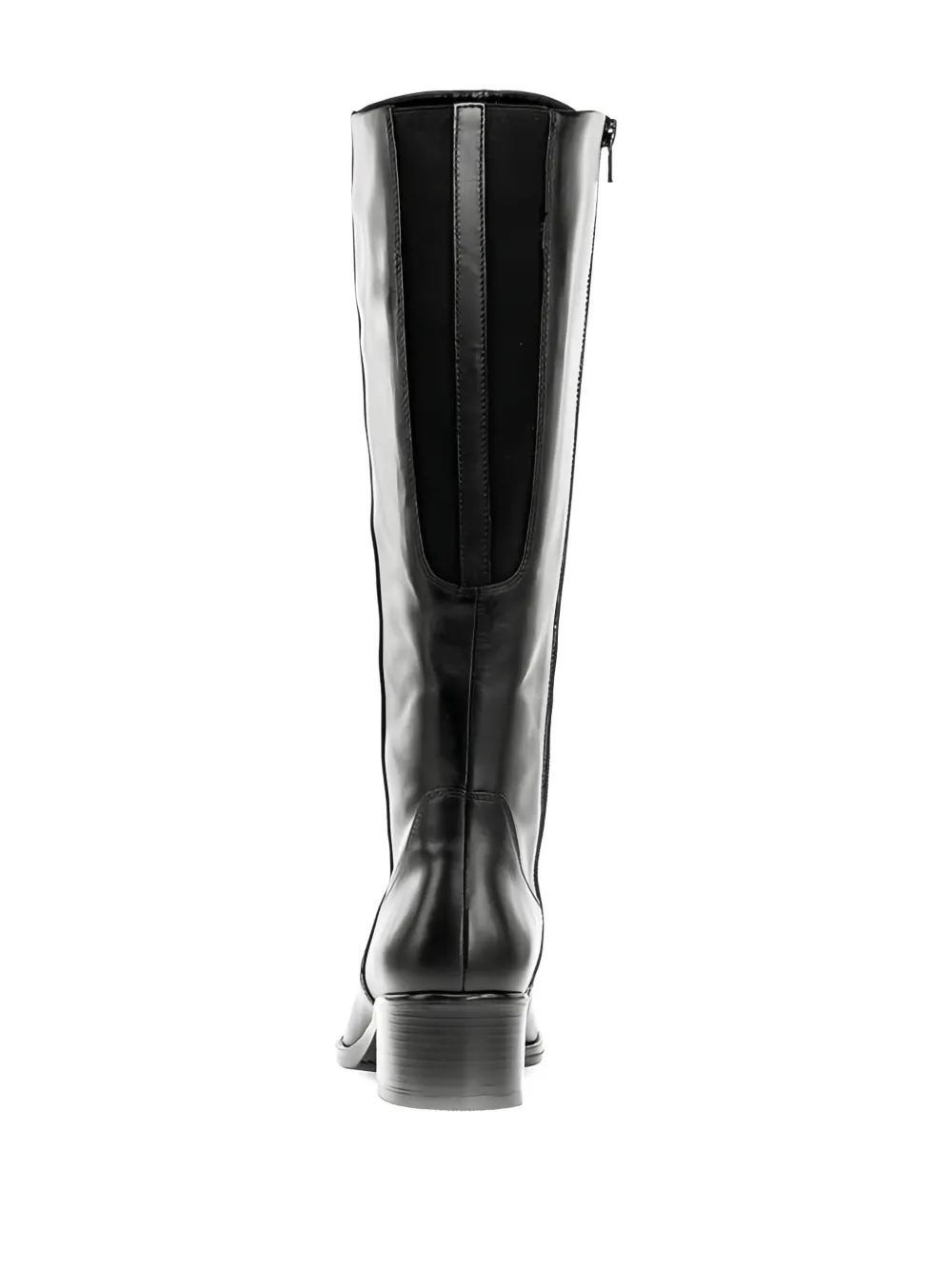 GABOR 50mm Isla leather boots Black