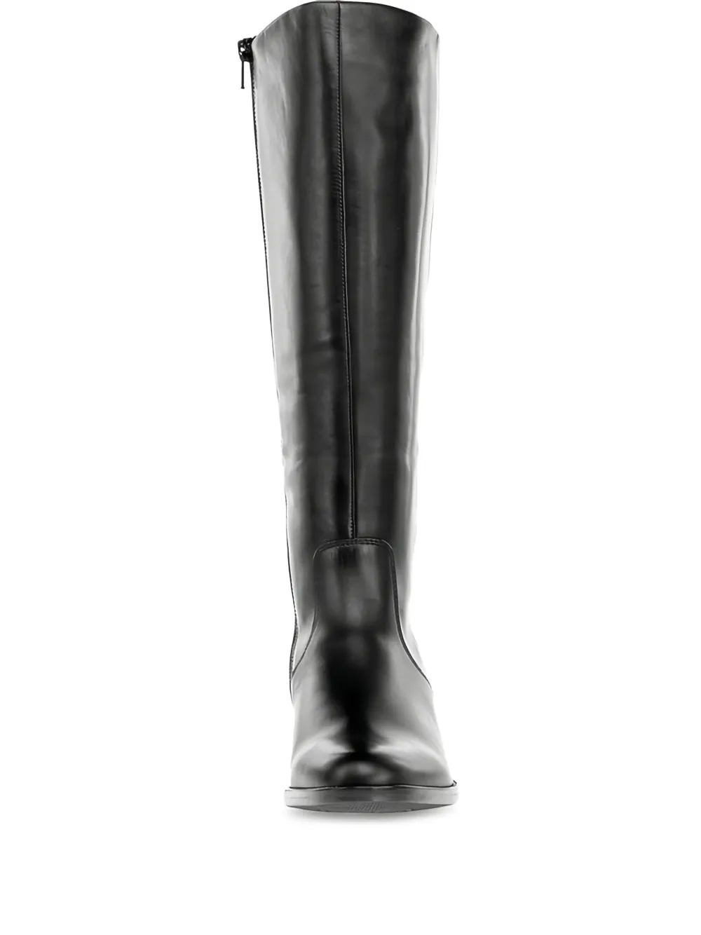 GABOR 50mm Isla leather boots Black