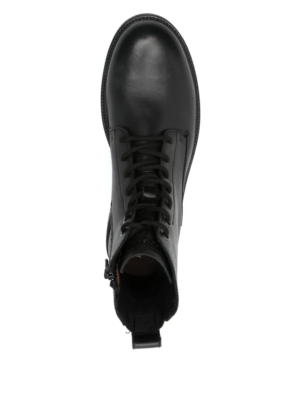 Marc O'Polo leather biker boots Black