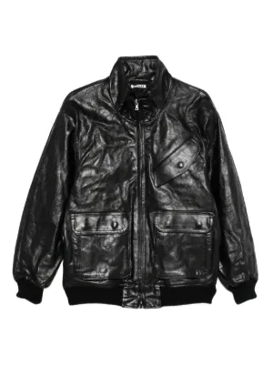 Doublet レザージャケット | ブラック | FARFETCH JP
