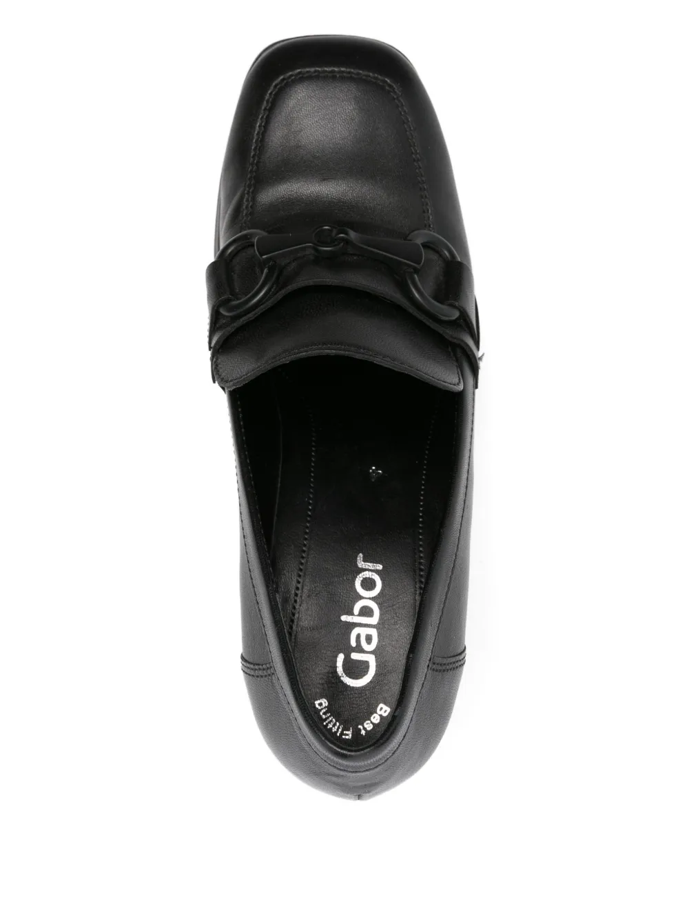 GABOR 60mm chain-detail pumps Black