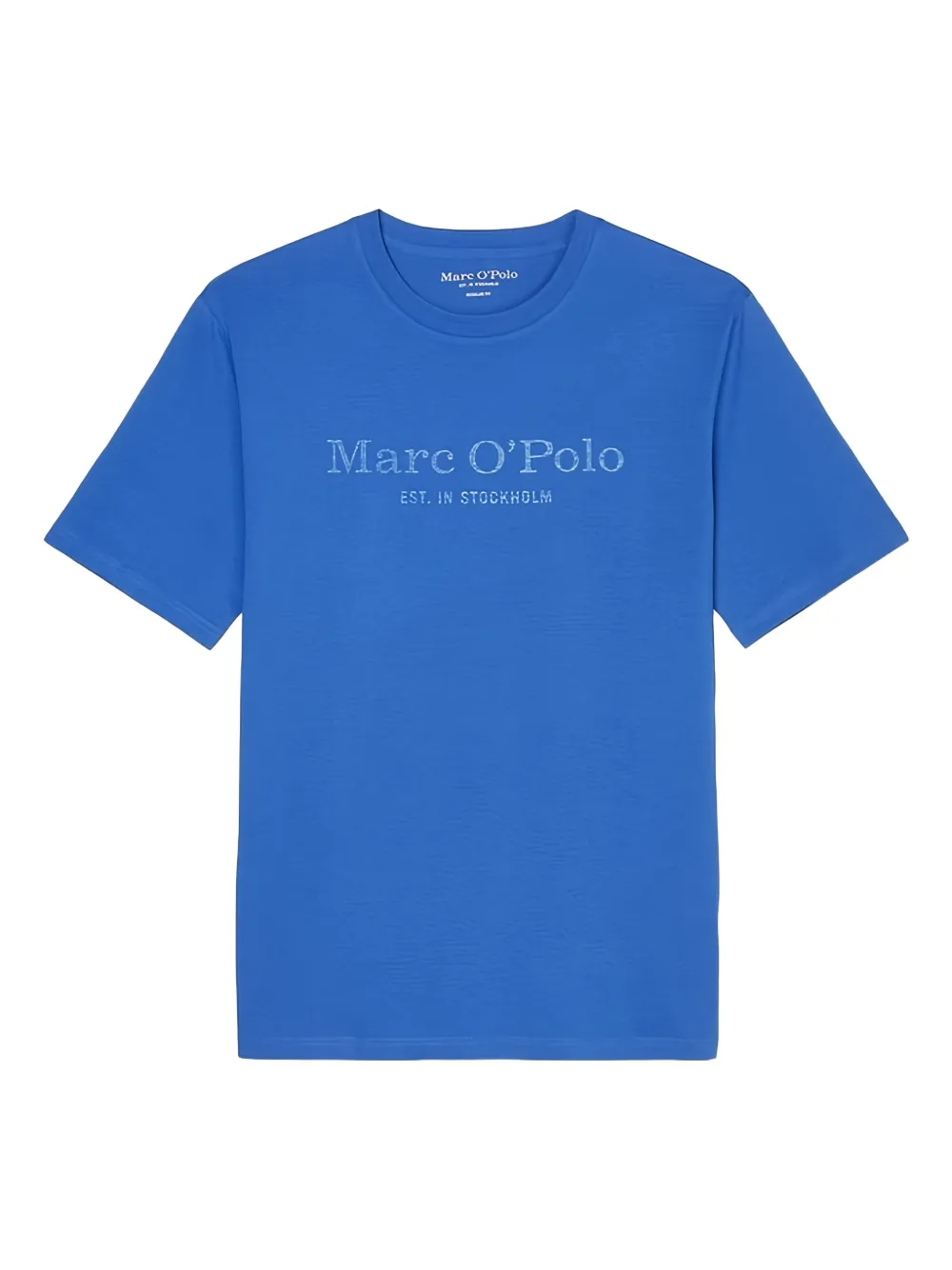 Marc O'Polo playera con logo gráfico | azul | Image 1