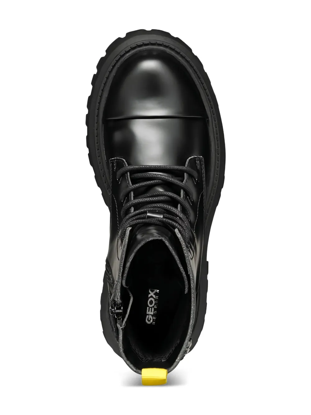 Geox Kids Maquinnens combat boots Zwart