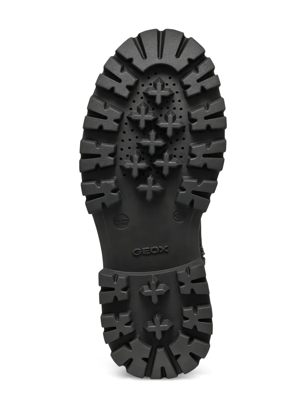 Geox Kids Maquinnens combat boots Zwart