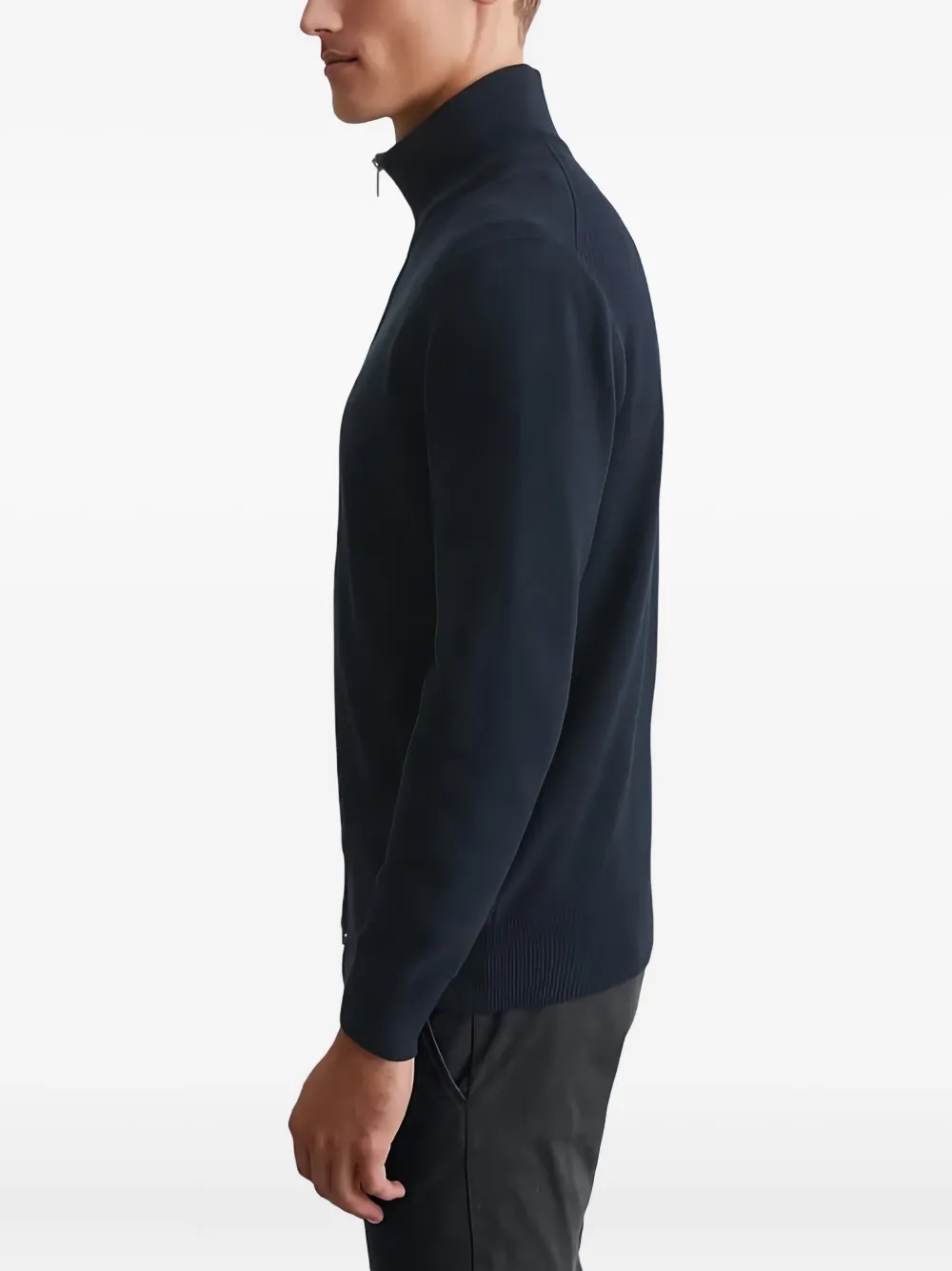 Marc O'Polo Gebreid vest Zwart