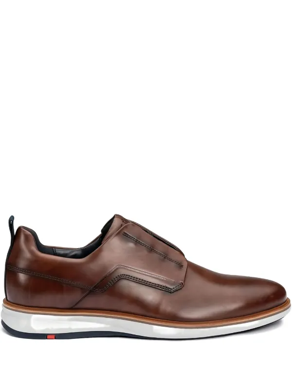 Lloyd Marcio slip-on Leather Shoes Brown FARFETCH IN
