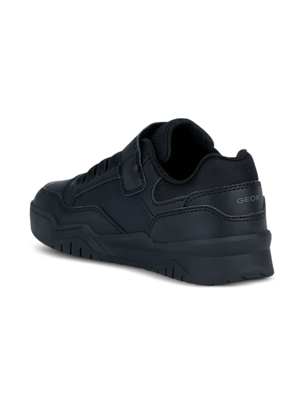 Geox Kids padded-ankle sneakers Black