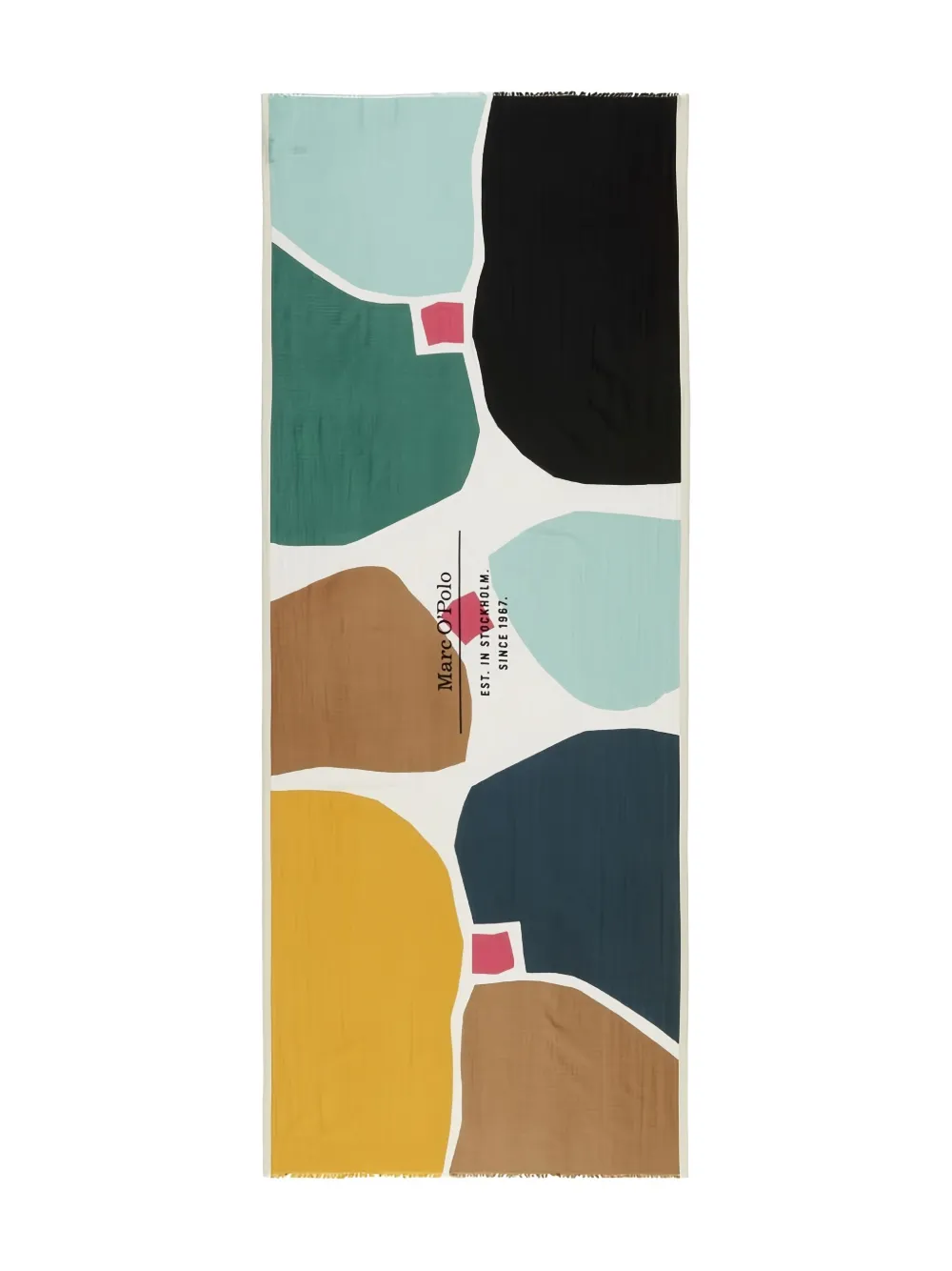 Marc O'polo Abstract Pattern Scarf