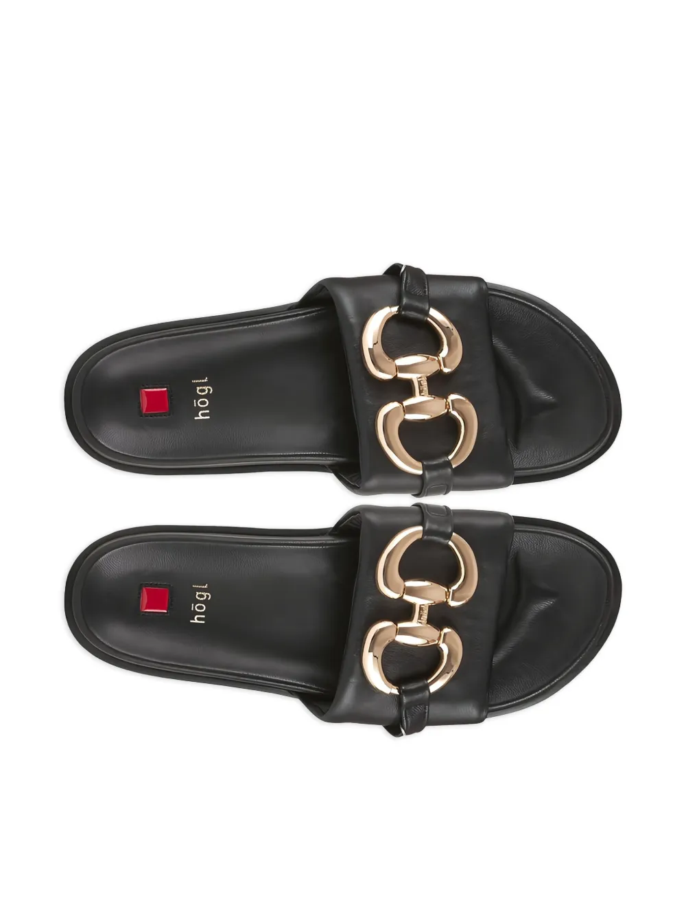 Hogl Emmy chain sandals Black