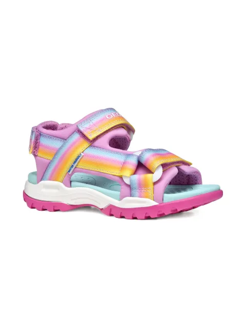 Geox Kids multi-coloured strap sandals