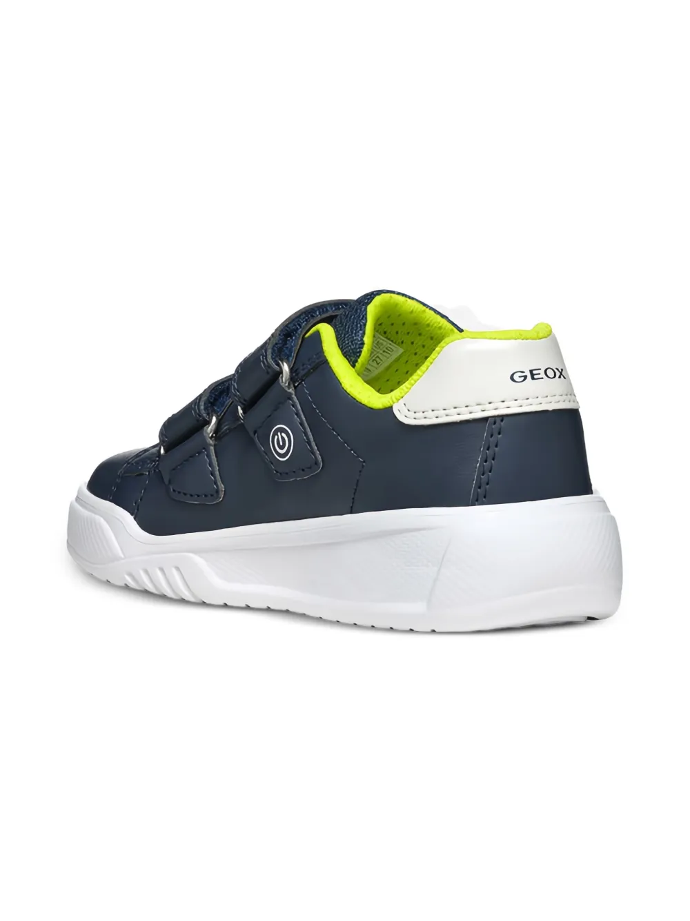 Geox Kids flame-printed sporty sneakers Blue