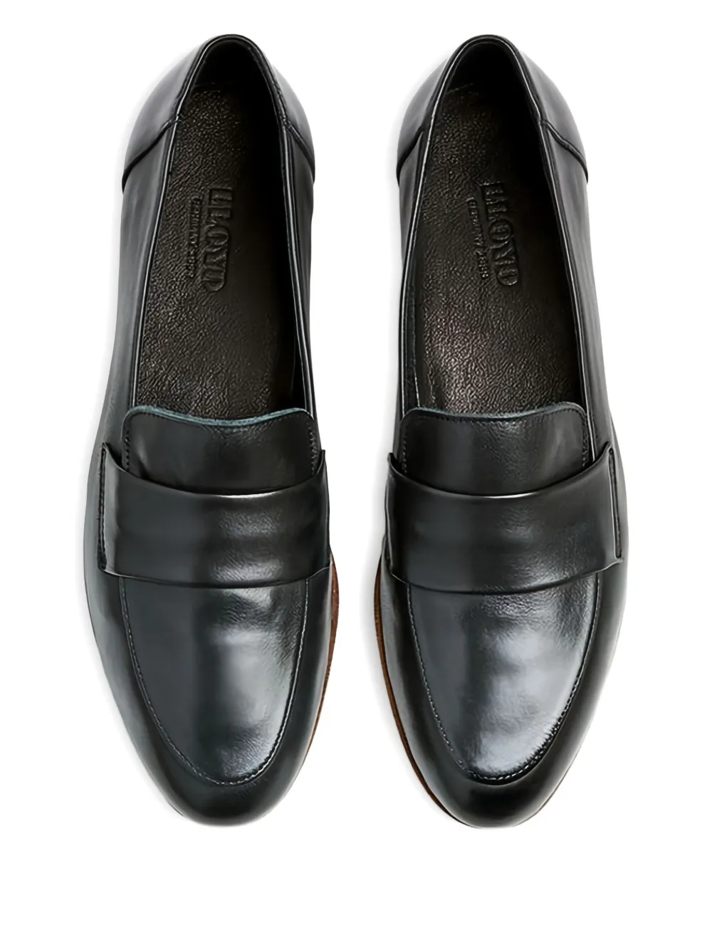 Lloyd leather loafers Black