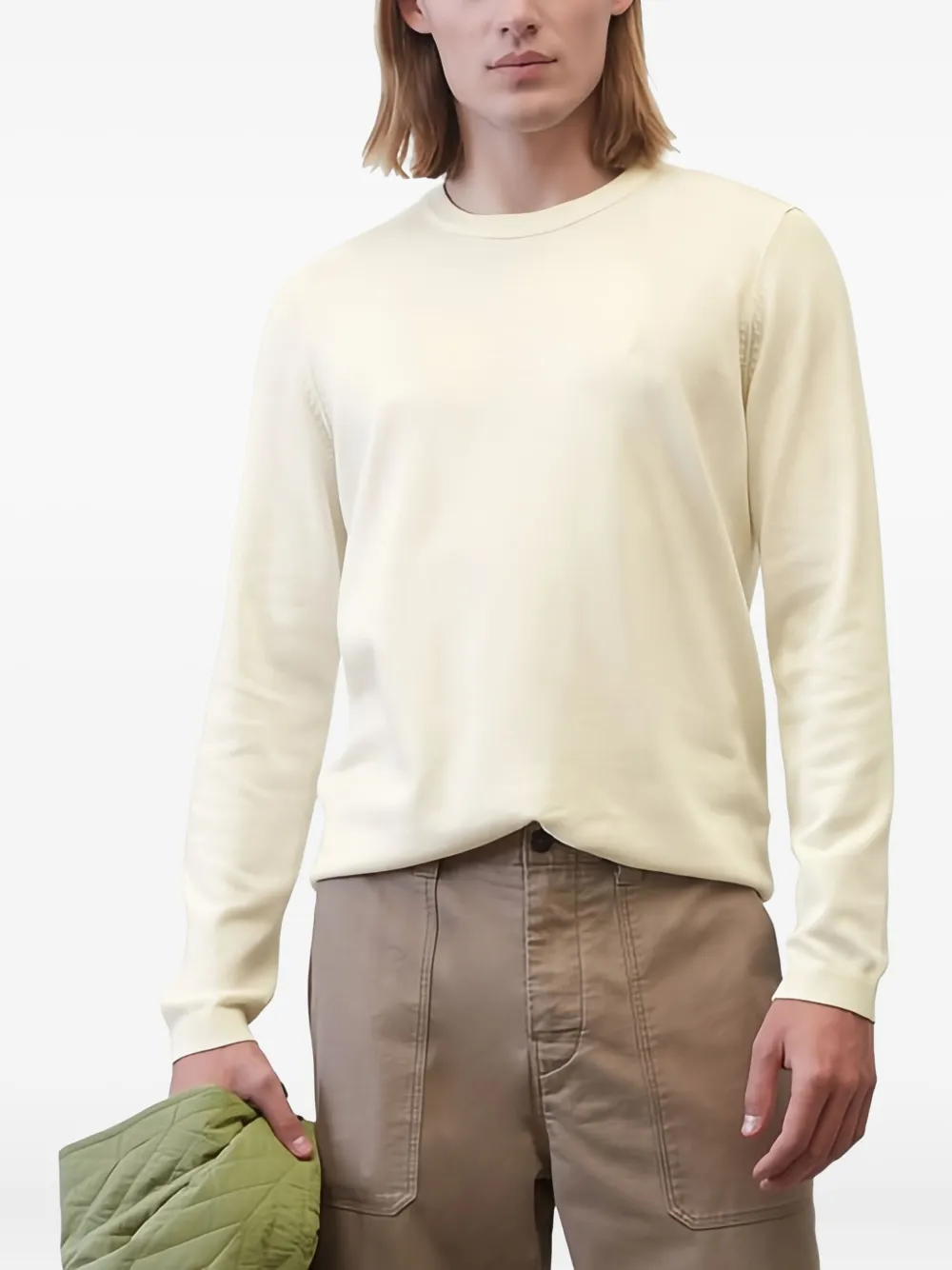 Marc O'Polo long-sleeve crew-neck sweater | Knitted Sweaters | Image 2