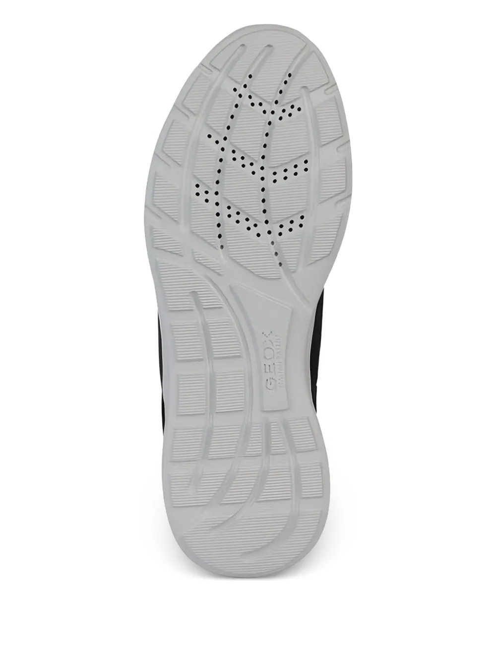 Geox Sanzio textured panel trainers Black