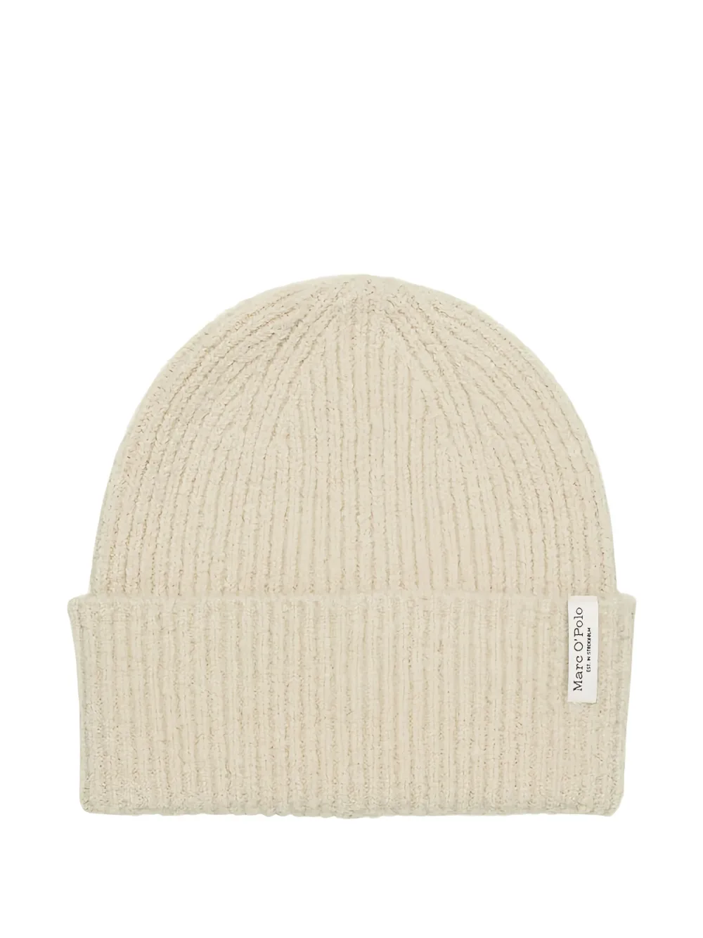 Marc O'Polo Ribgebreide muts Beige