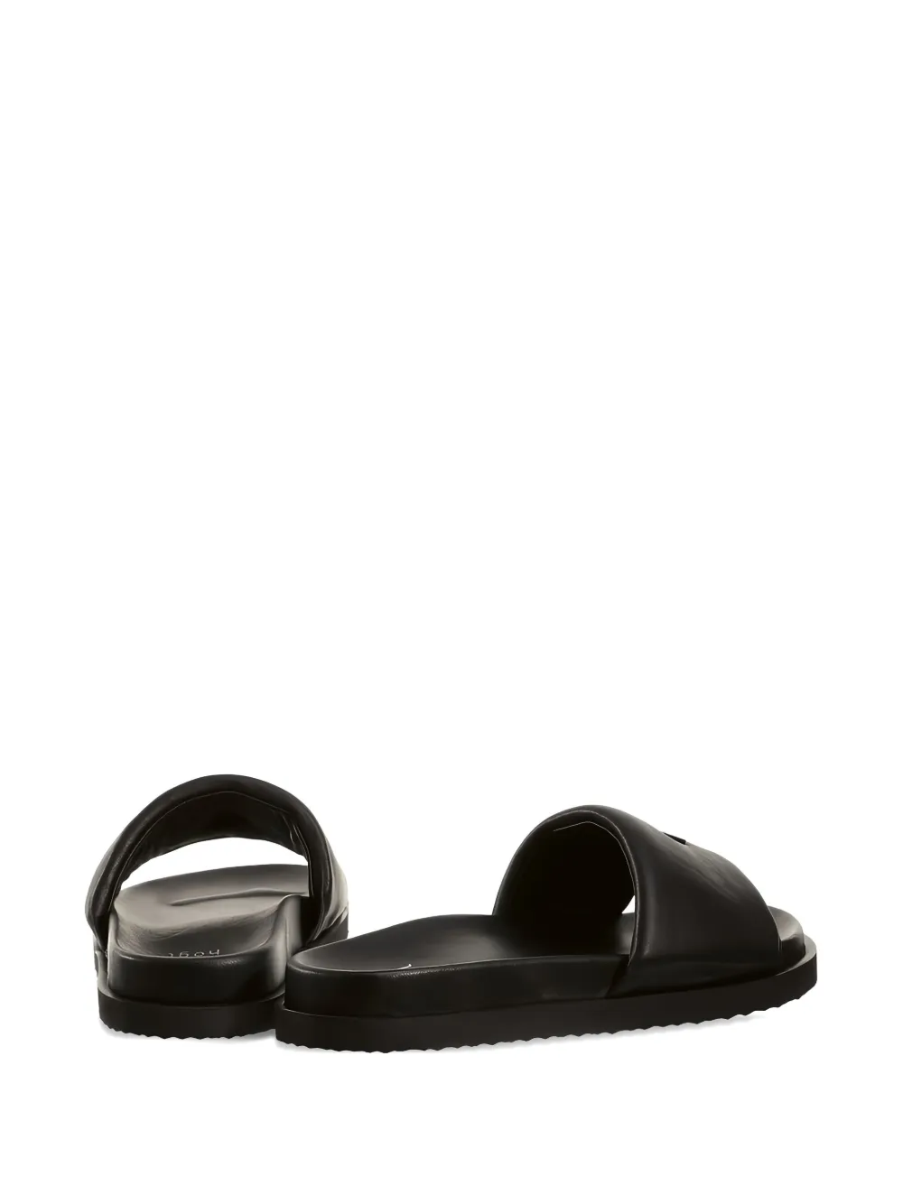 Hogl Brenda leather sandals Black