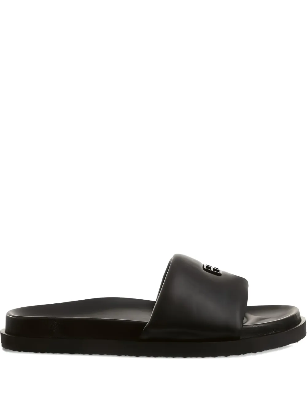 Hogl Brenda leather sandals Black