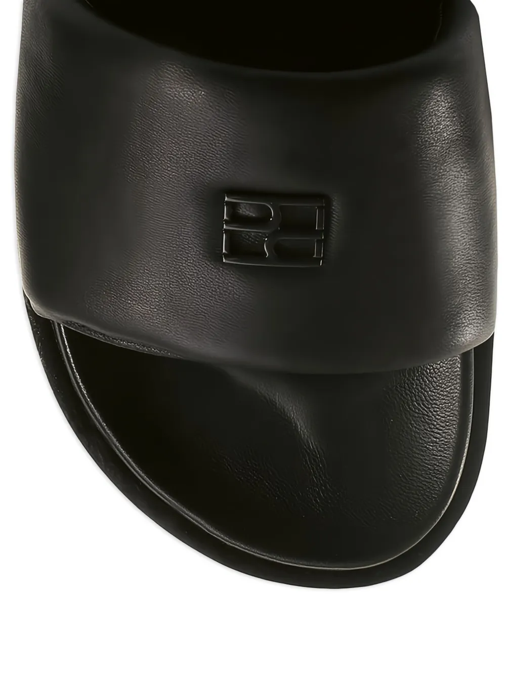 Hogl Brenda leather sandals Black