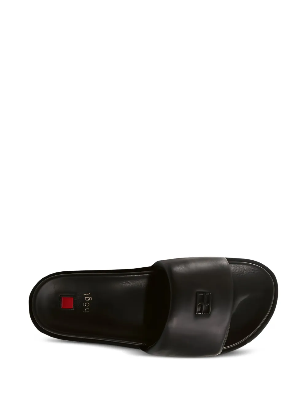 Hogl Brenda leather sandals Black