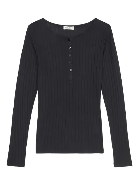 Marc O'Polo ribbed henley top