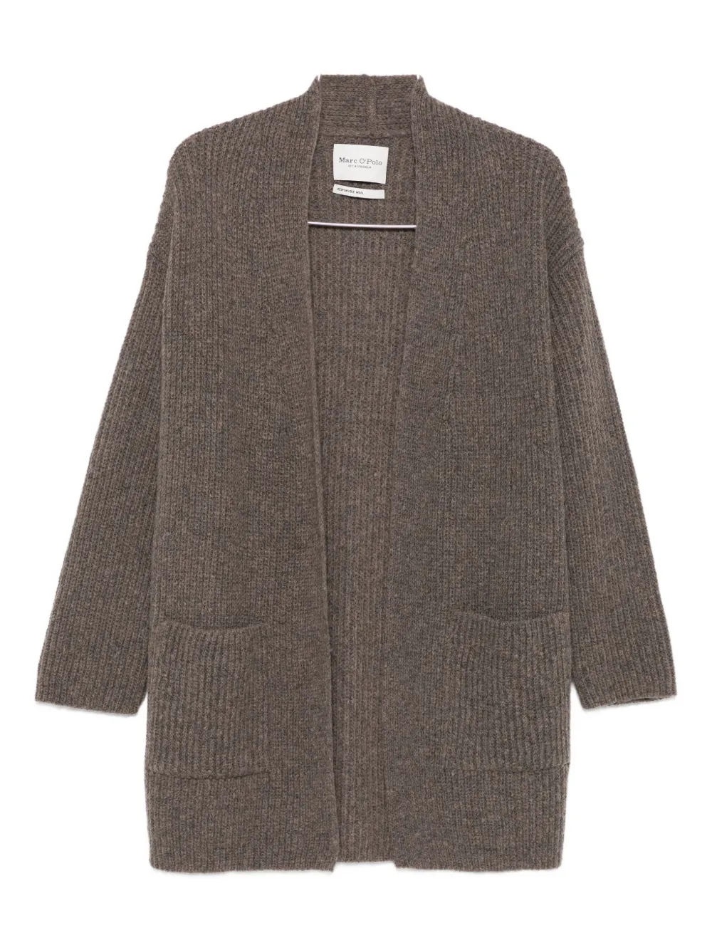 Marc O'Polo patch-pocket cardigan Bruin