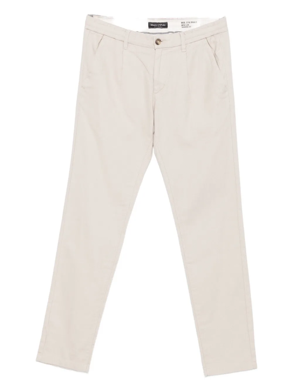 Marc O'polo Pleat-detail Trousers In Neutral