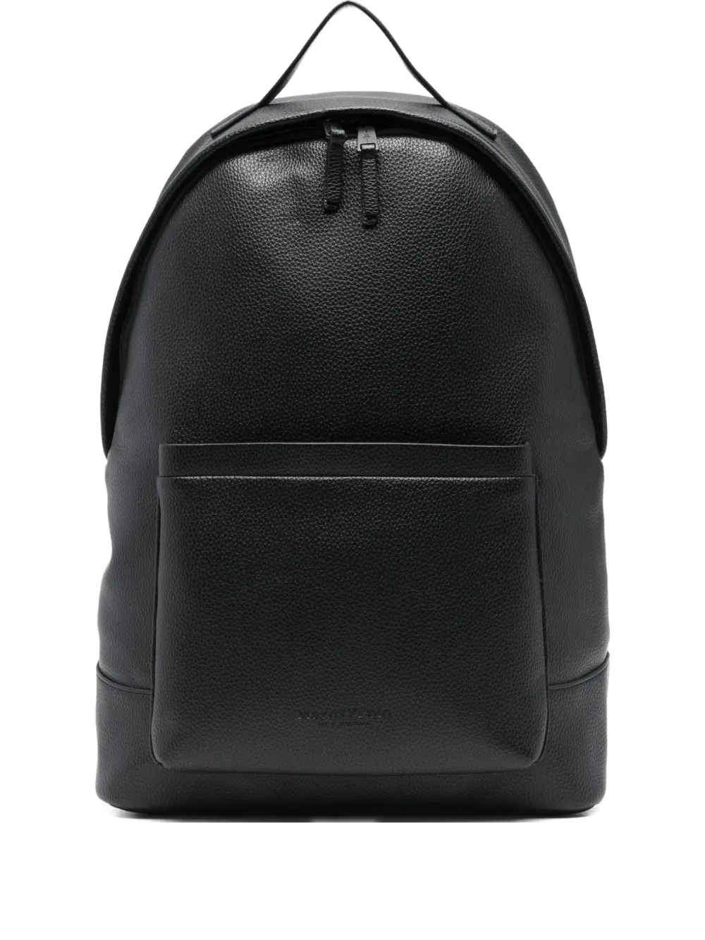 Marc O'polo Zipped Adjustable Backpack In Black