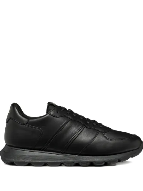 Geox Spherica leather panelled sneakers