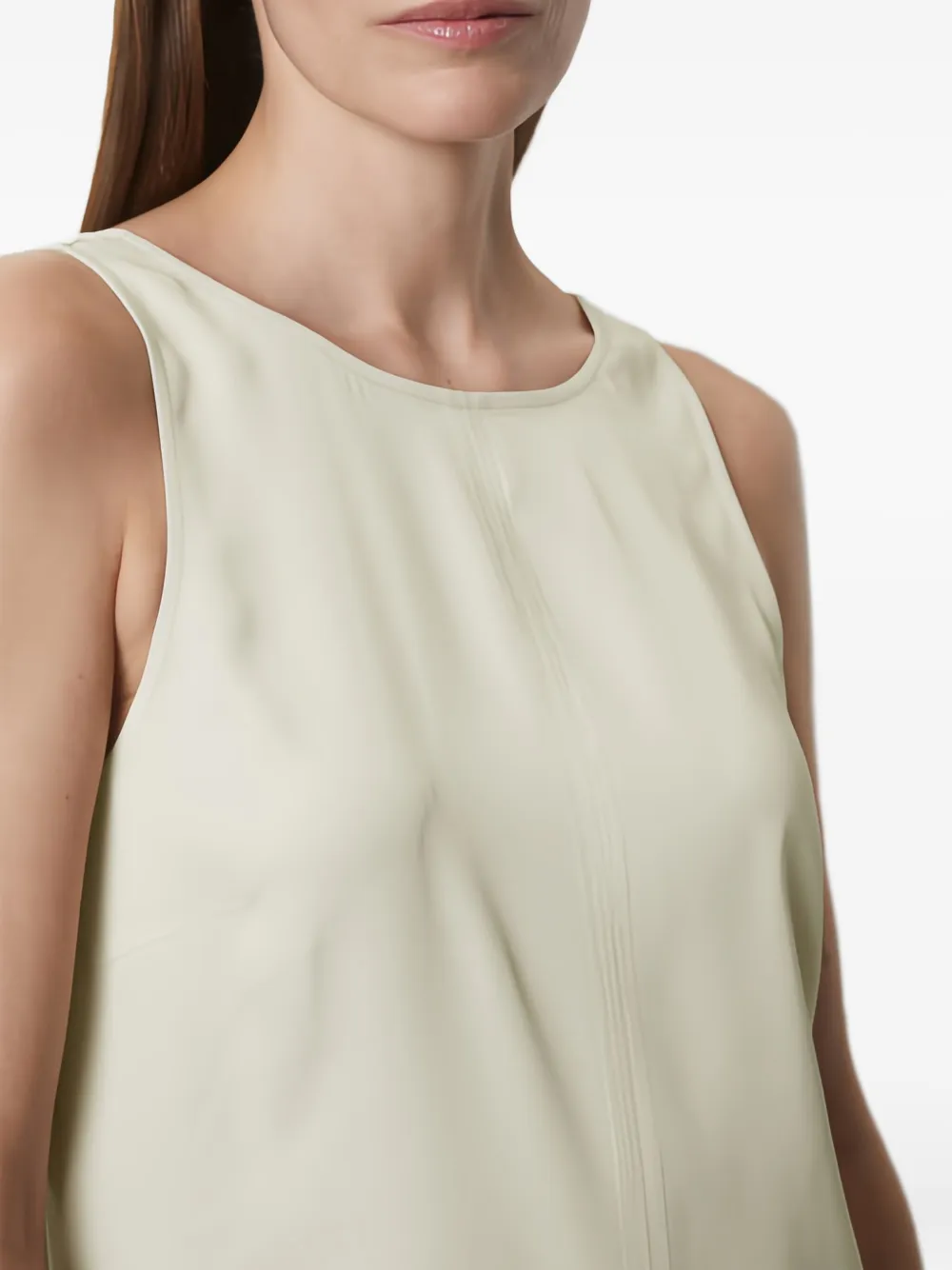 Marc O'Polo Mouwloze midi-jurk Beige
