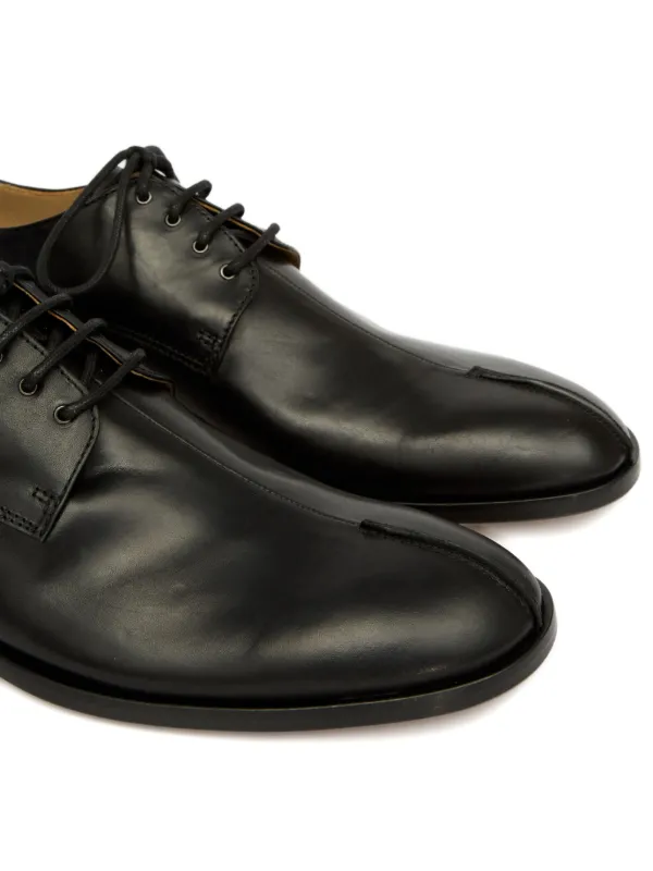 MM6 Maison Margiela lace-up Derby Shoes | Black | FARFETCH