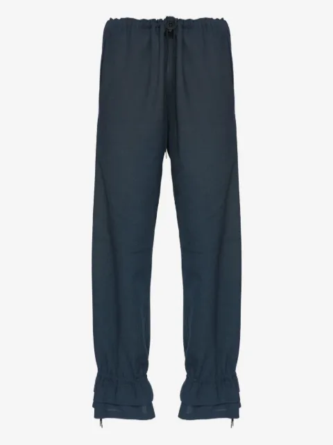 Maison Margiela pantalon à chevilles à lien de resserrage