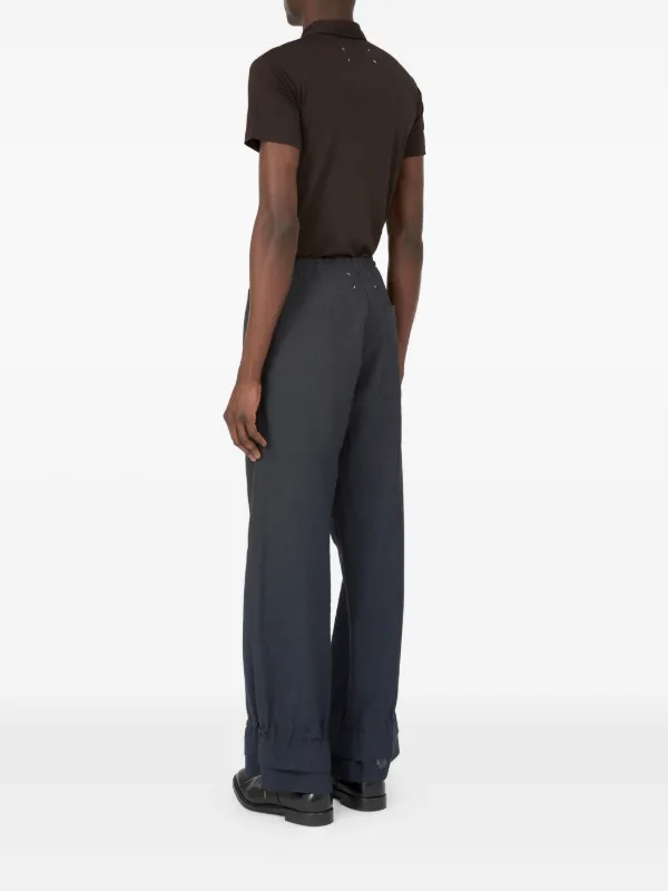 Maison Margiela ドローストリング パンツ | ブルー | FARFETCH JP