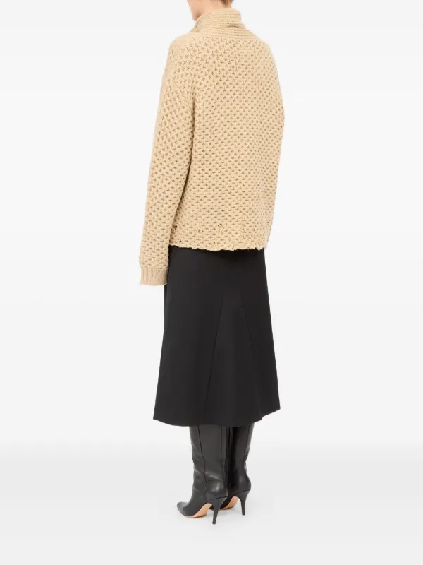 MM6 Maison Margiela チャンキーニット セーター | ニュートラル