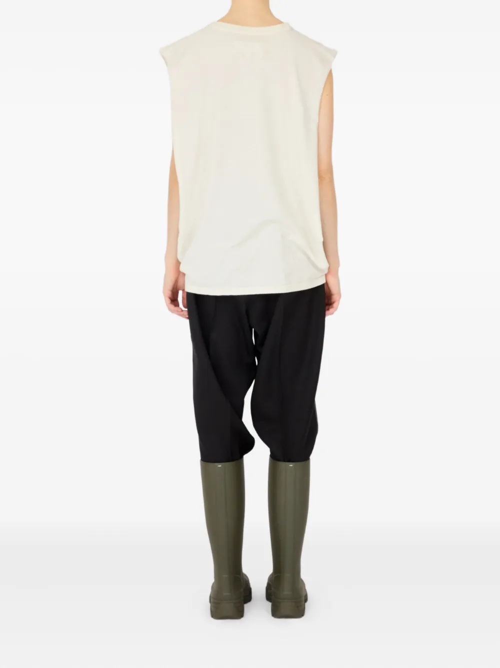 Maison Margiela Katoenen tanktop Wit