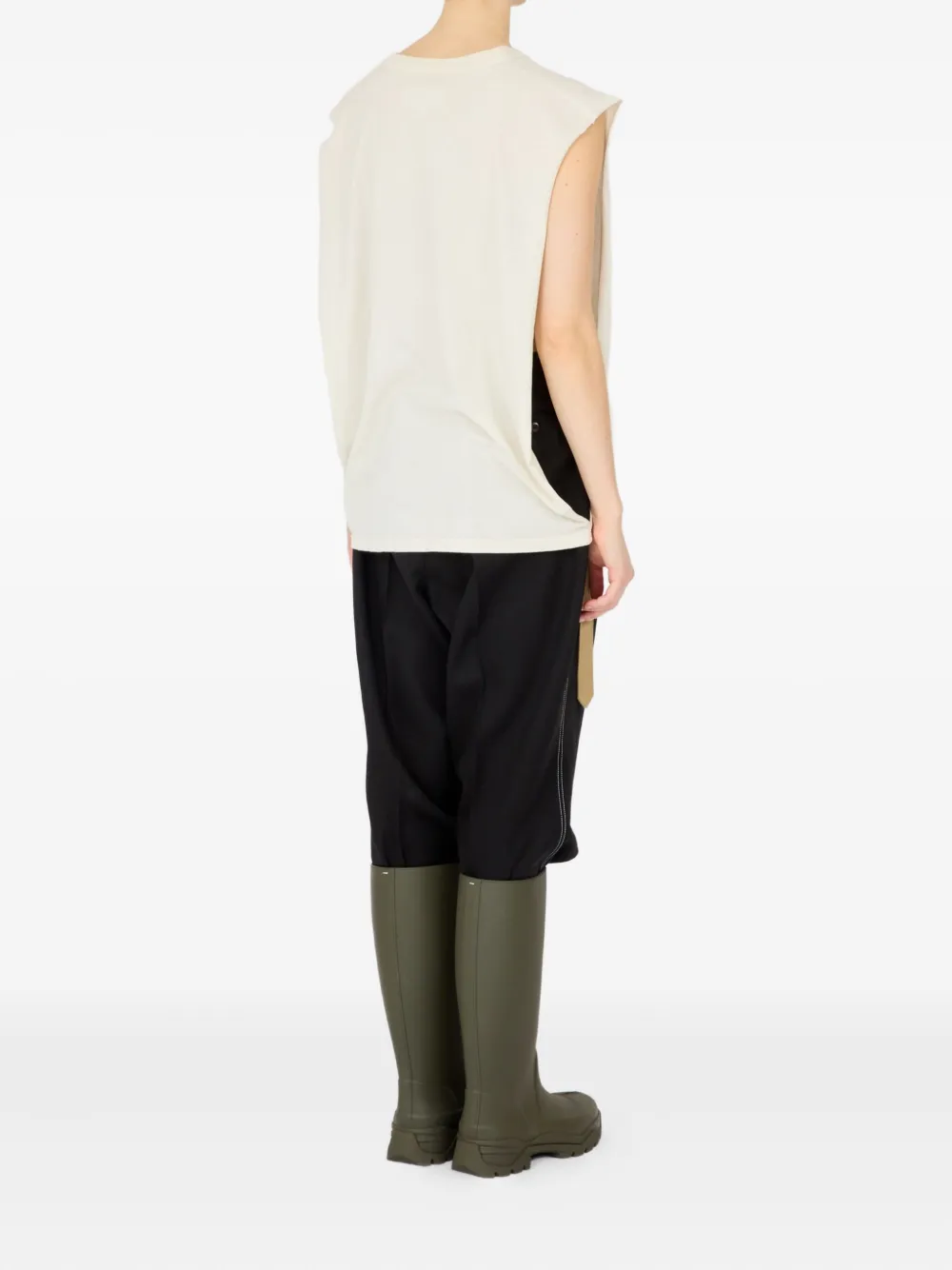 Maison Margiela Katoenen tanktop Wit